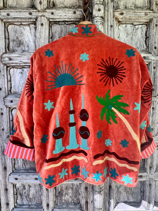 Orange Paradise Jasper Jacket
