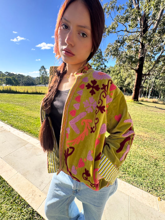 Mustard Peace Jasper Jacket
