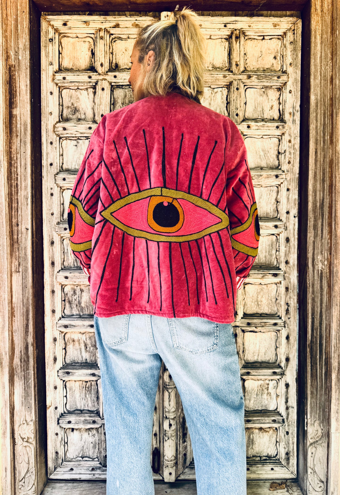Pink Eye Jasper Jacket