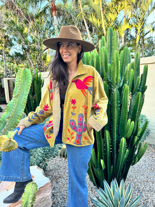 Mustard Palm Springs Jasper jacket