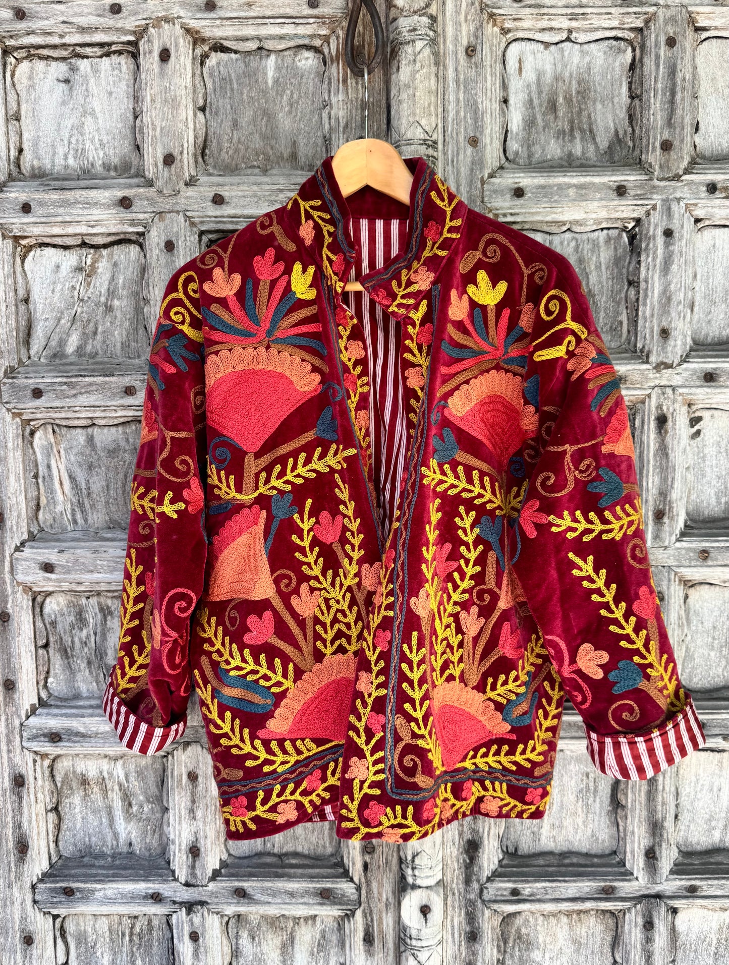 Maroon Empress Jasper Jacket