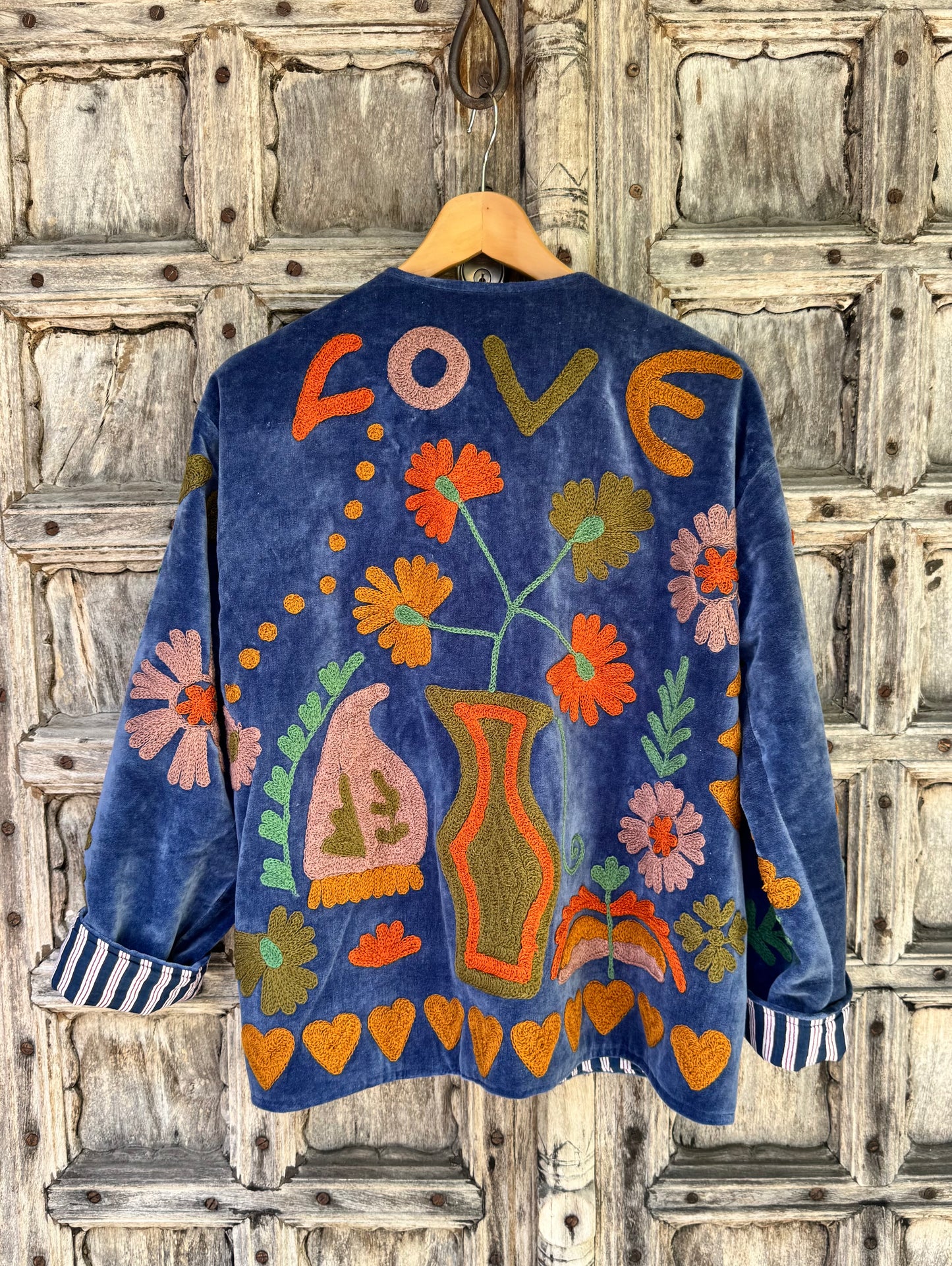 Love V Neck Jasper Jacket