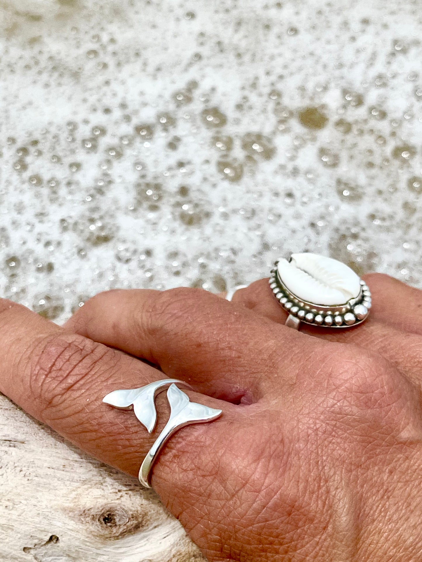 Large Ocean lover Ring