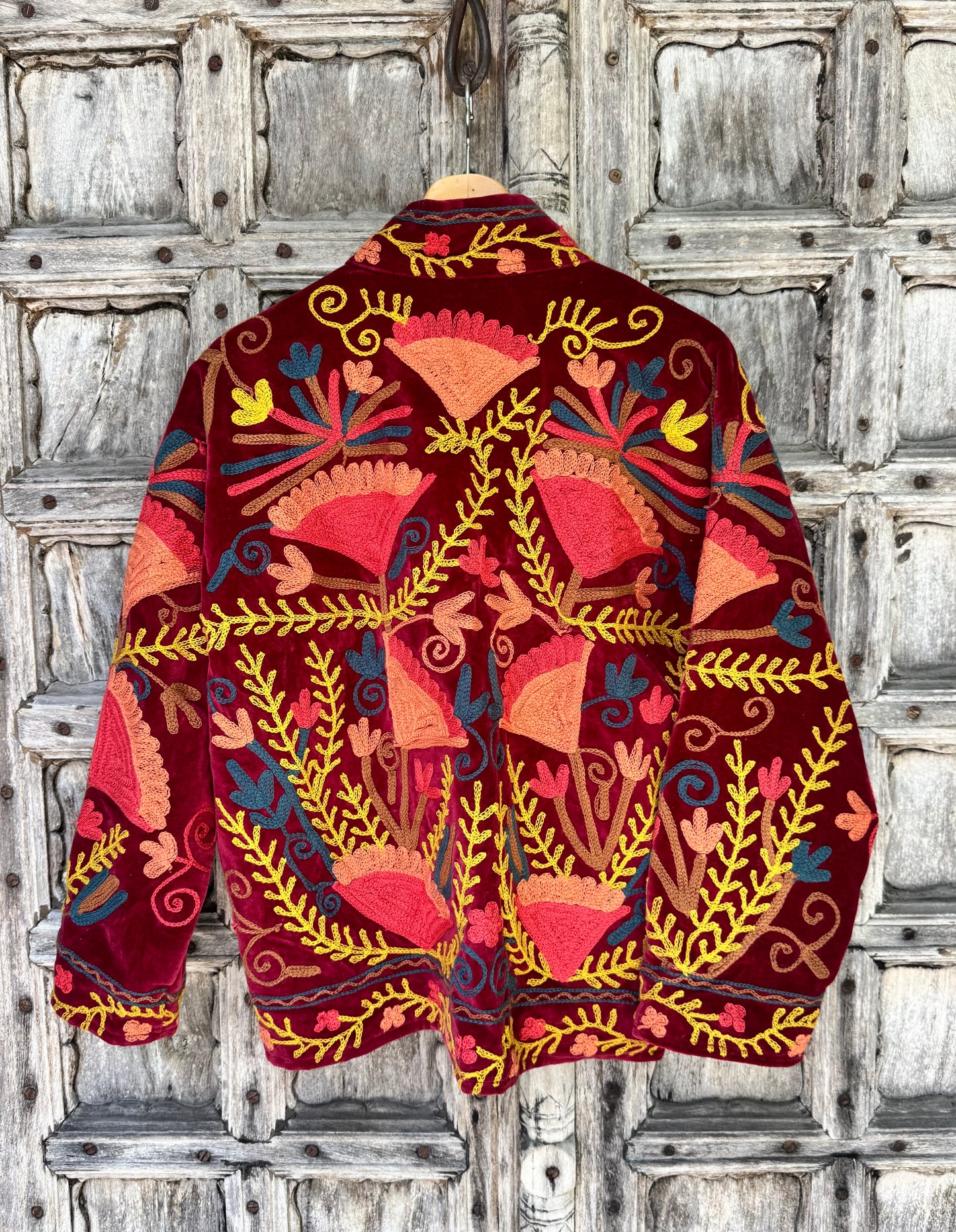 Maroon Empress Jasper Jacket