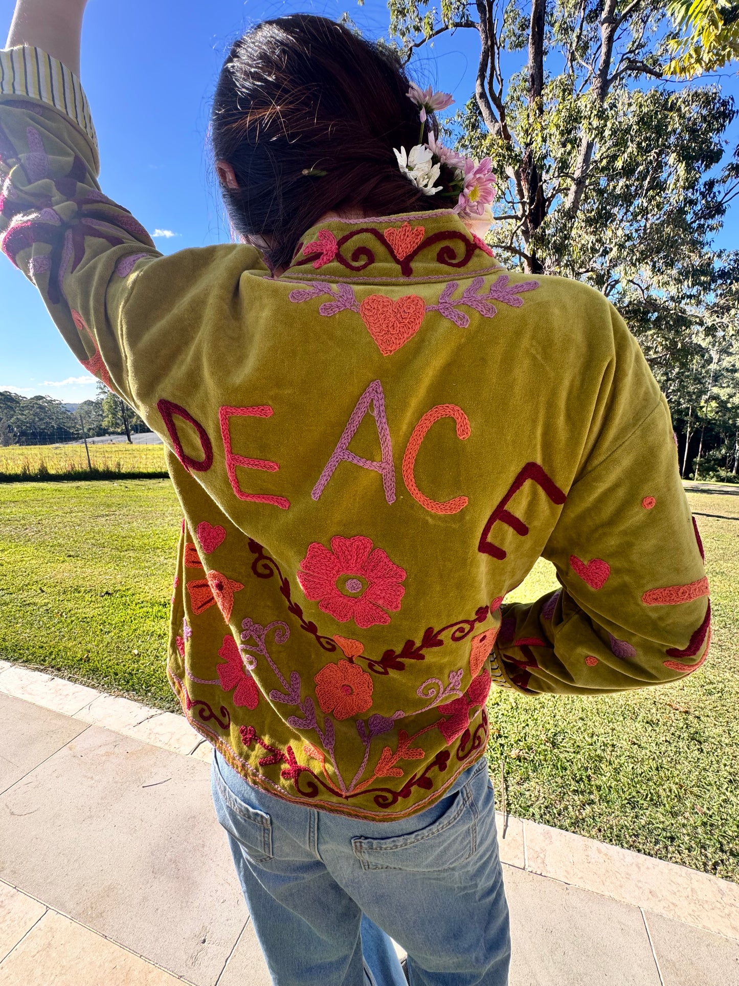 Mustard Peace Jasper Jacket