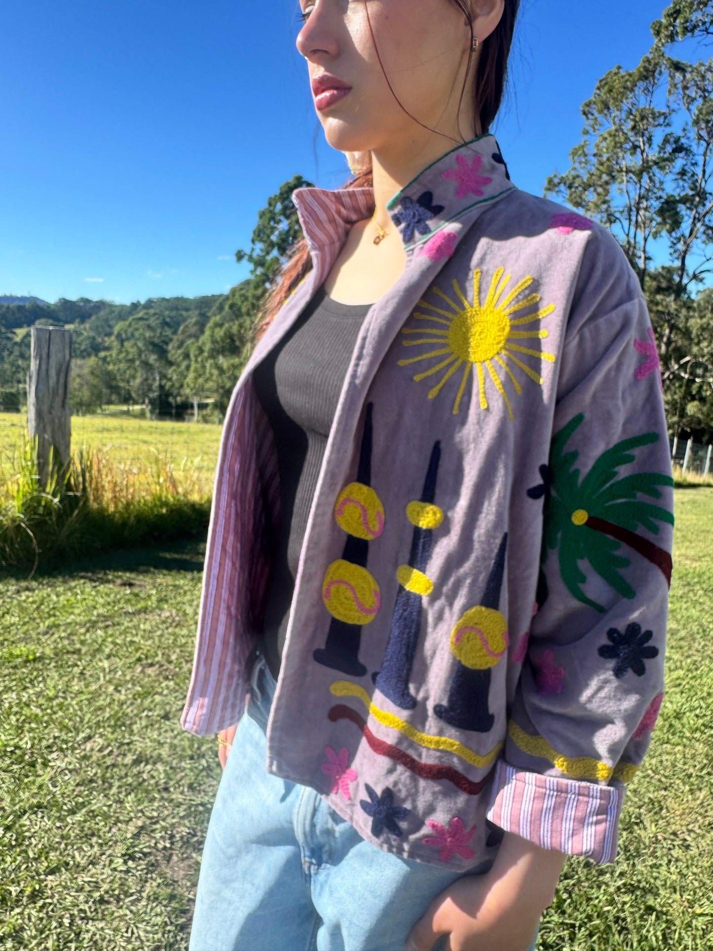 Violet Paradise Jasper Jacket