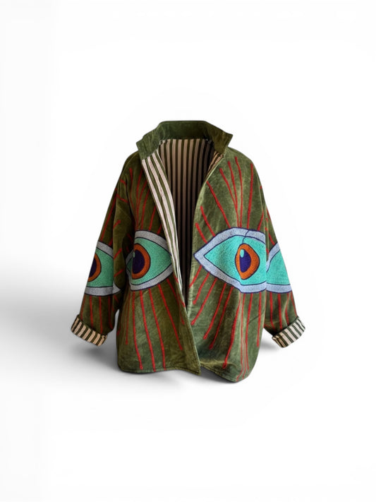 Green Eye Jasper Jacket