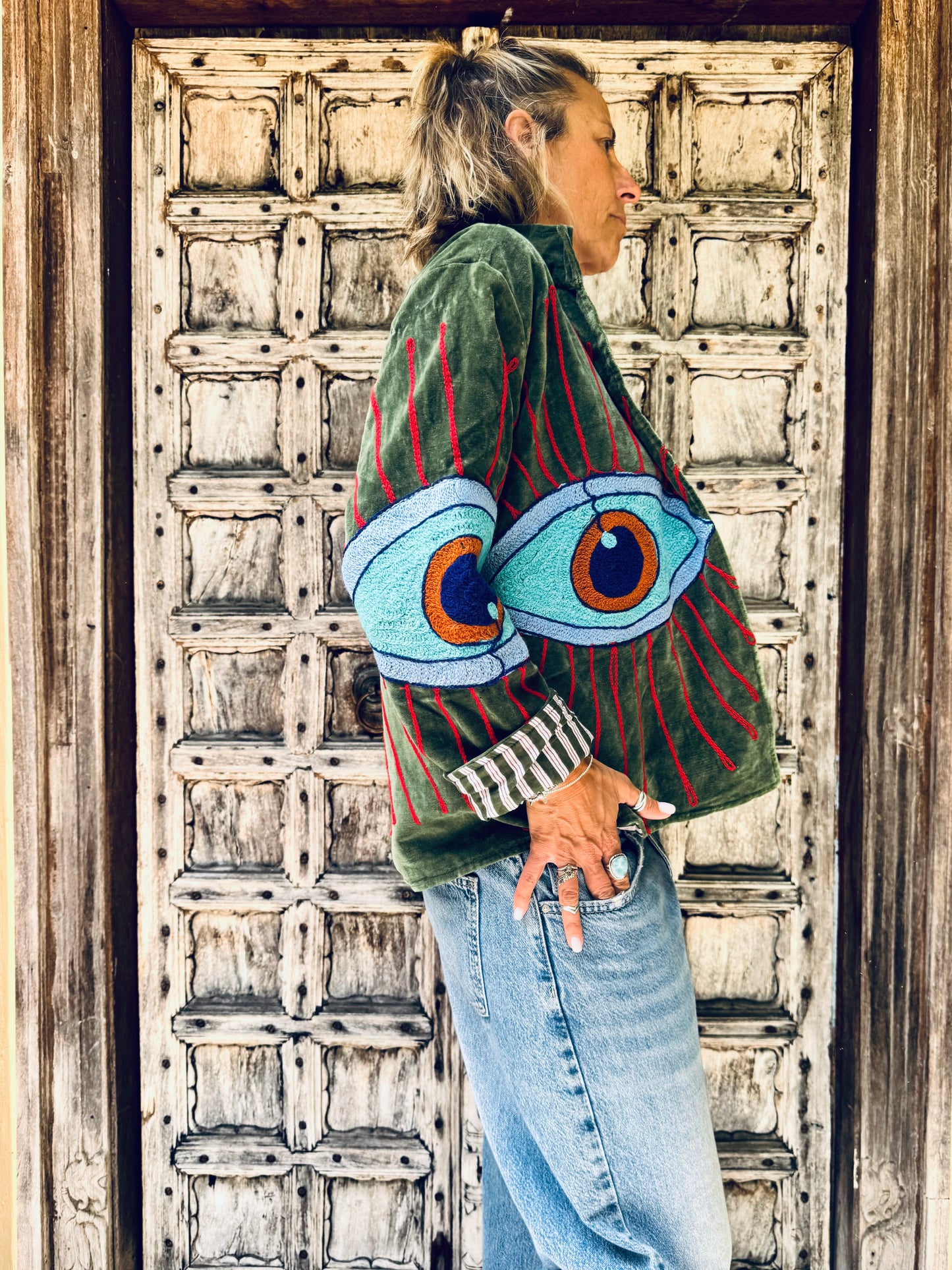 Green Eye Jasper Jacket