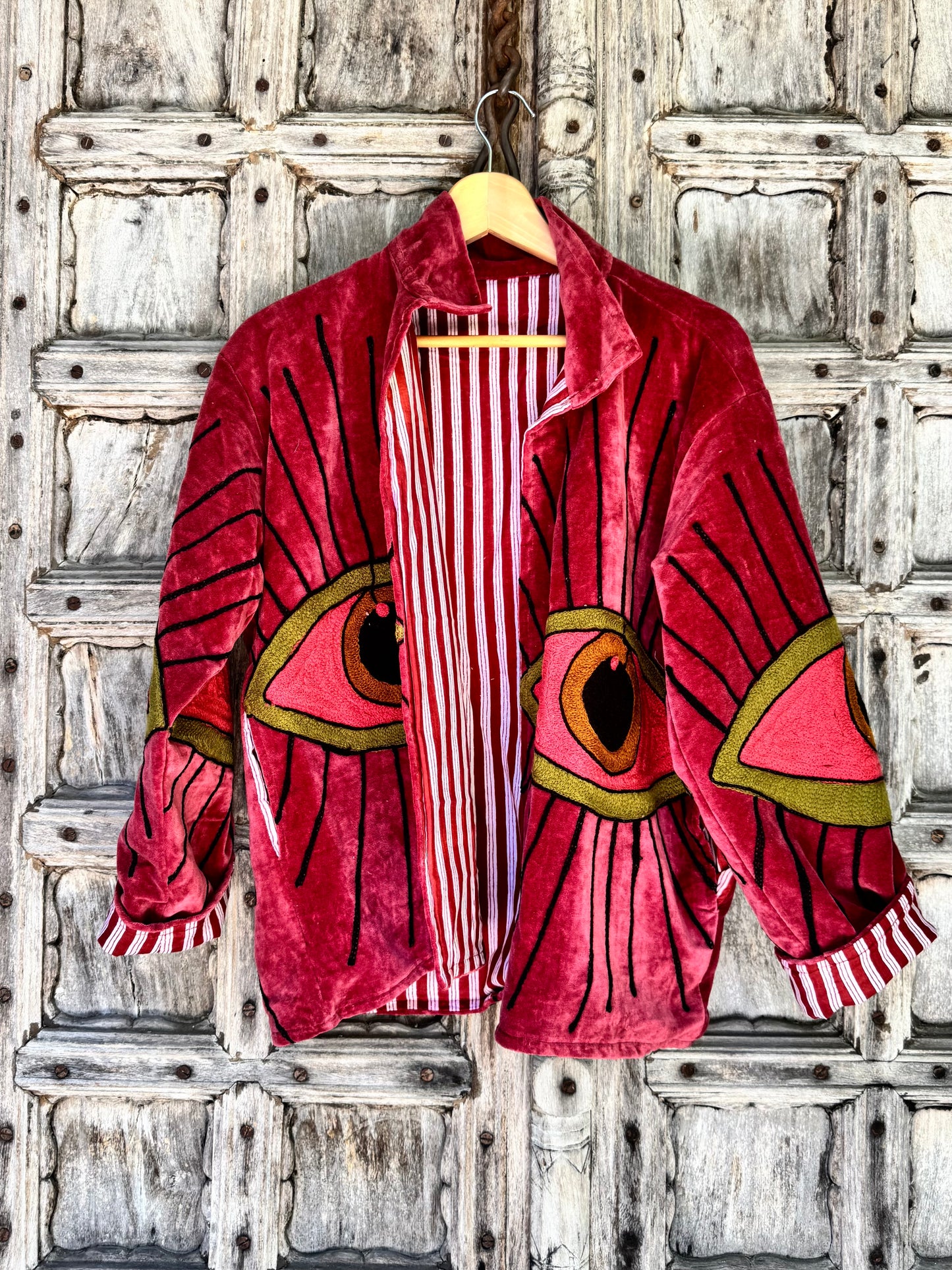Pink Eye Jasper Jacket