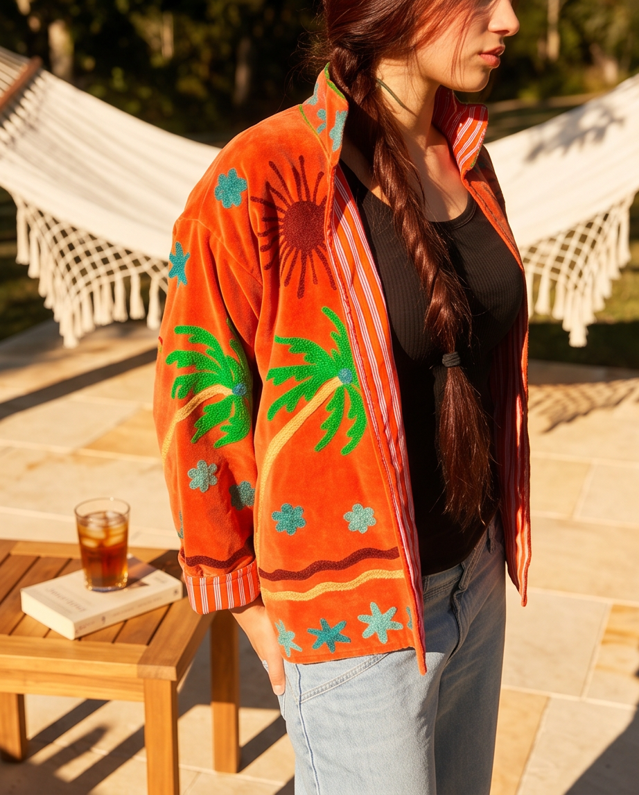 Orange Paradise Jasper Jacket
