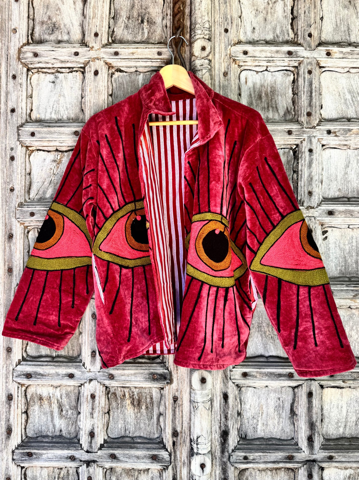 Pink Eye Jasper Jacket