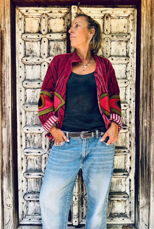 Pink Eye Jasper Jacket