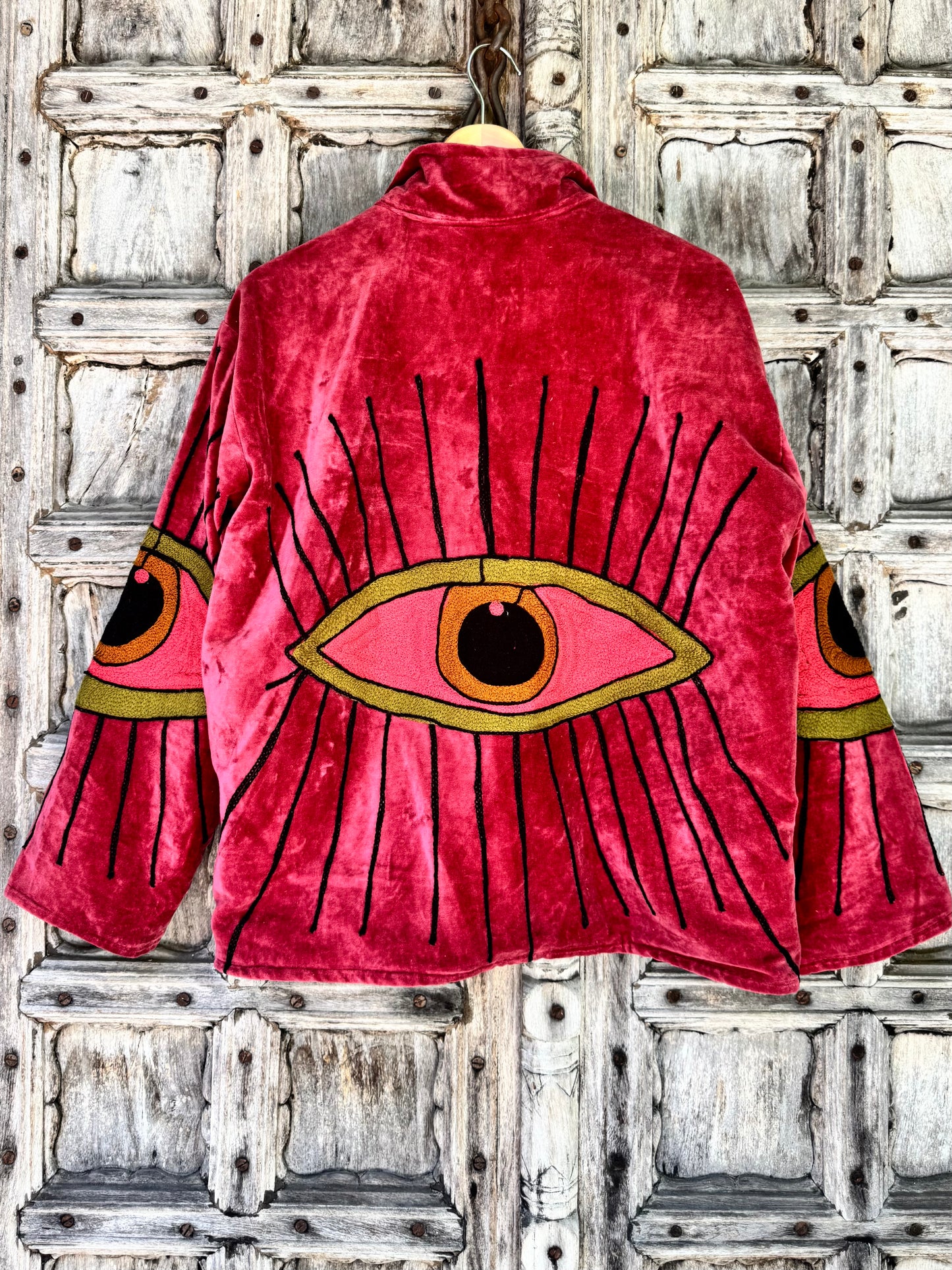 Pink Eye Jasper Jacket