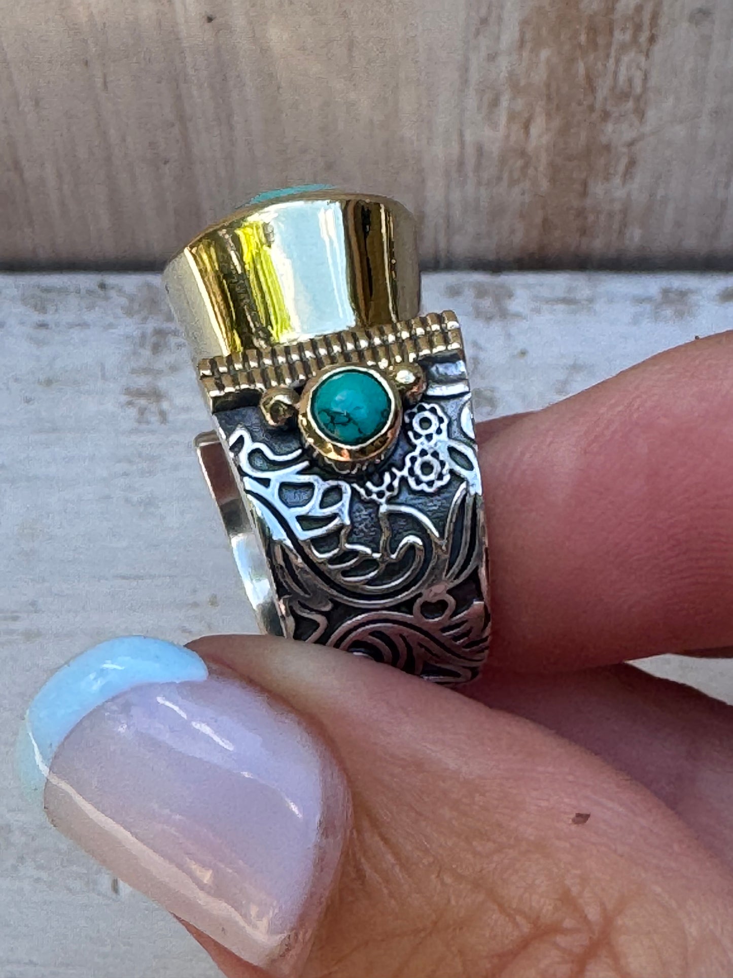Turquoise Cleopatra Bling