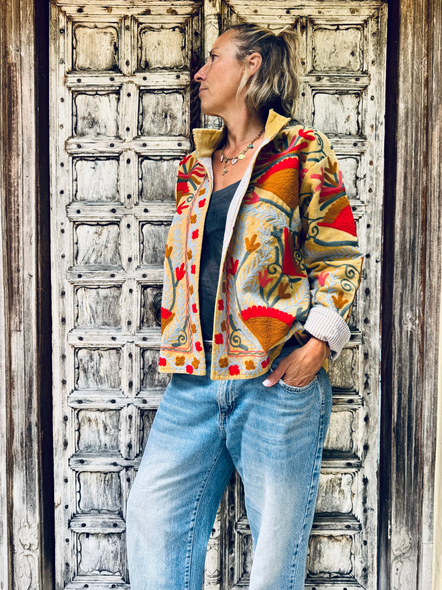 Yellow Empress Jasper Jacket