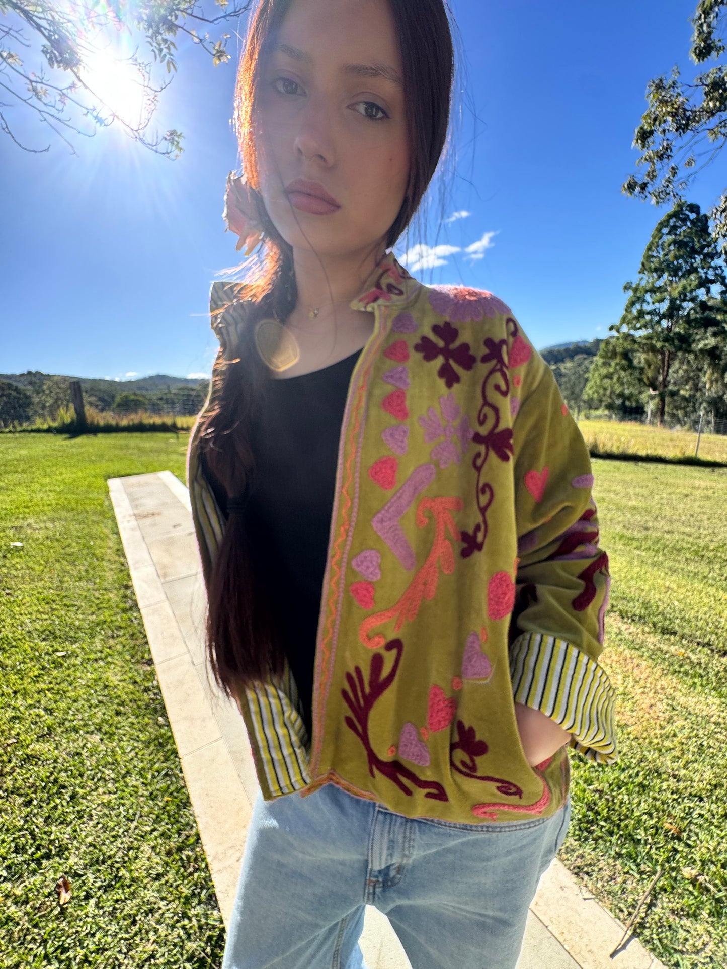Mustard Peace Jasper Jacket