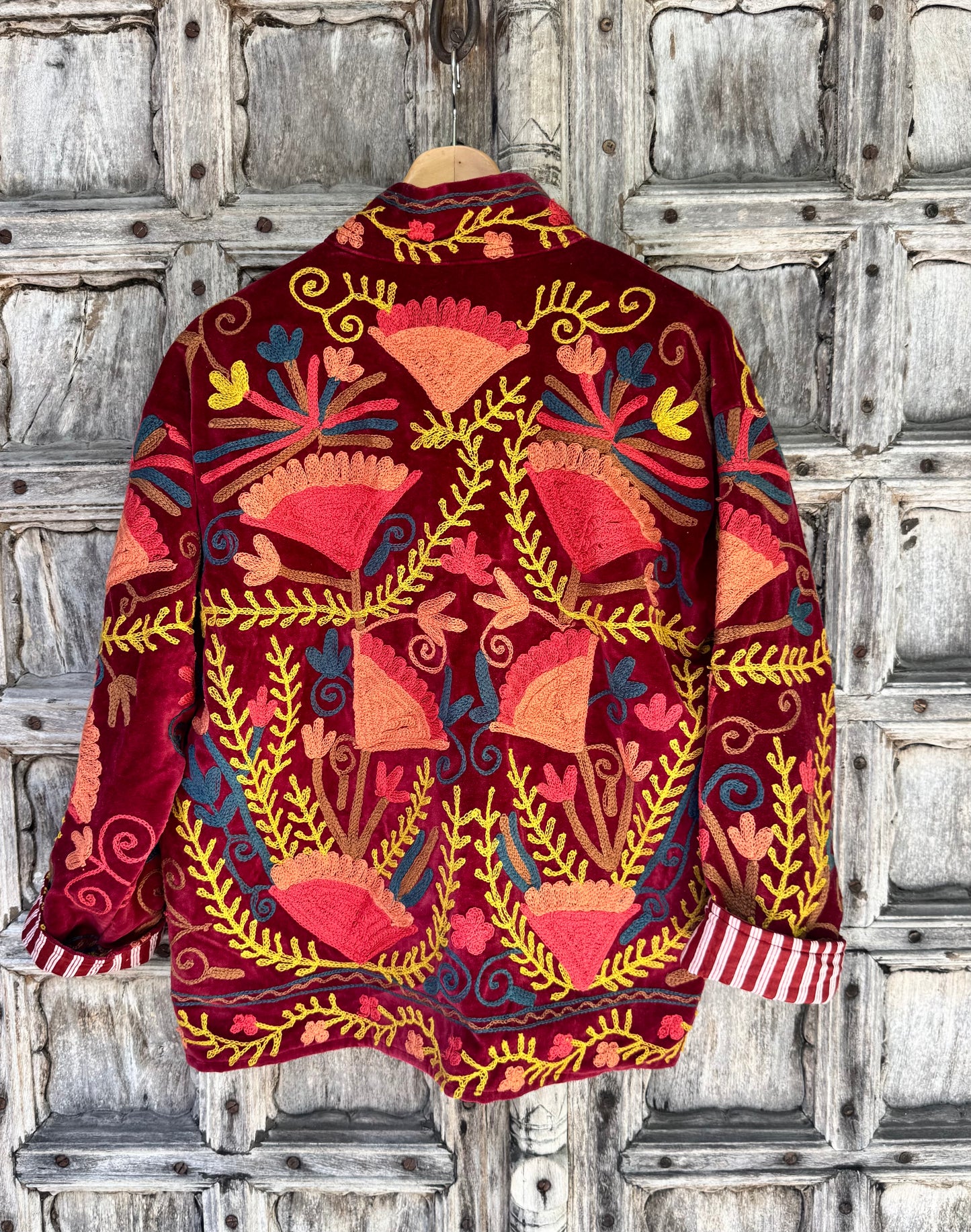 Maroon Empress Jasper Jacket