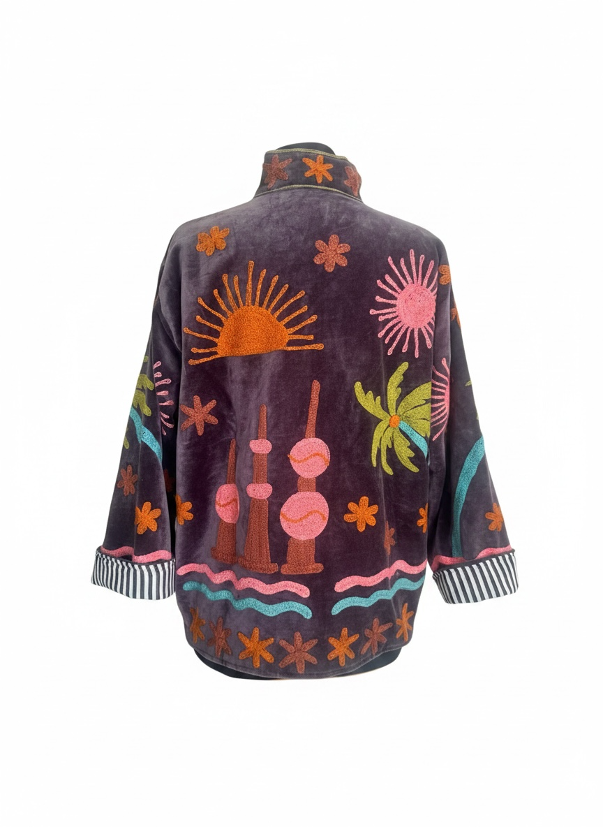 Plum Paradise Jasper Jacket