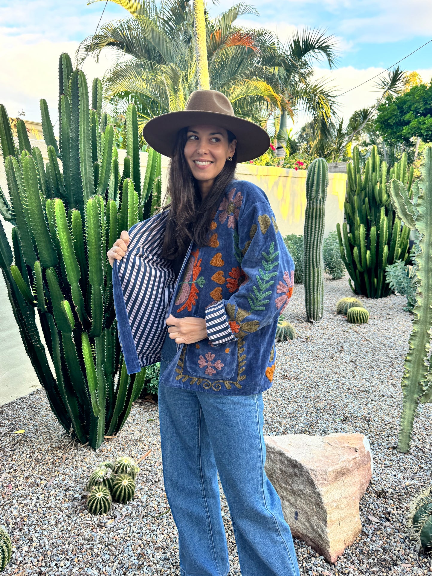 Love V Neck Jasper Jacket