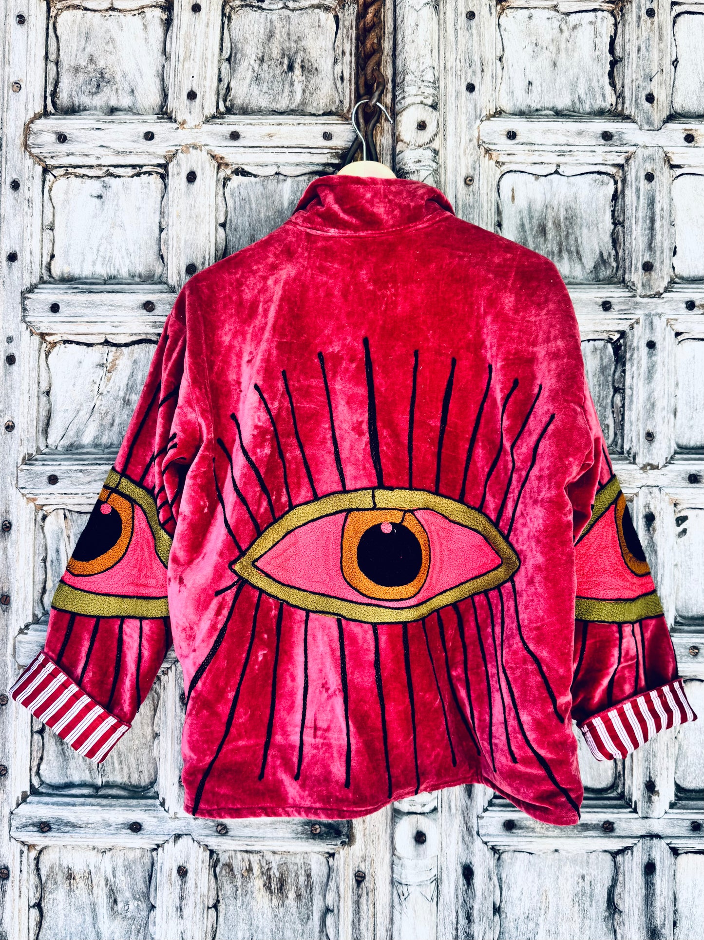 Pink Eye Jasper Jacket