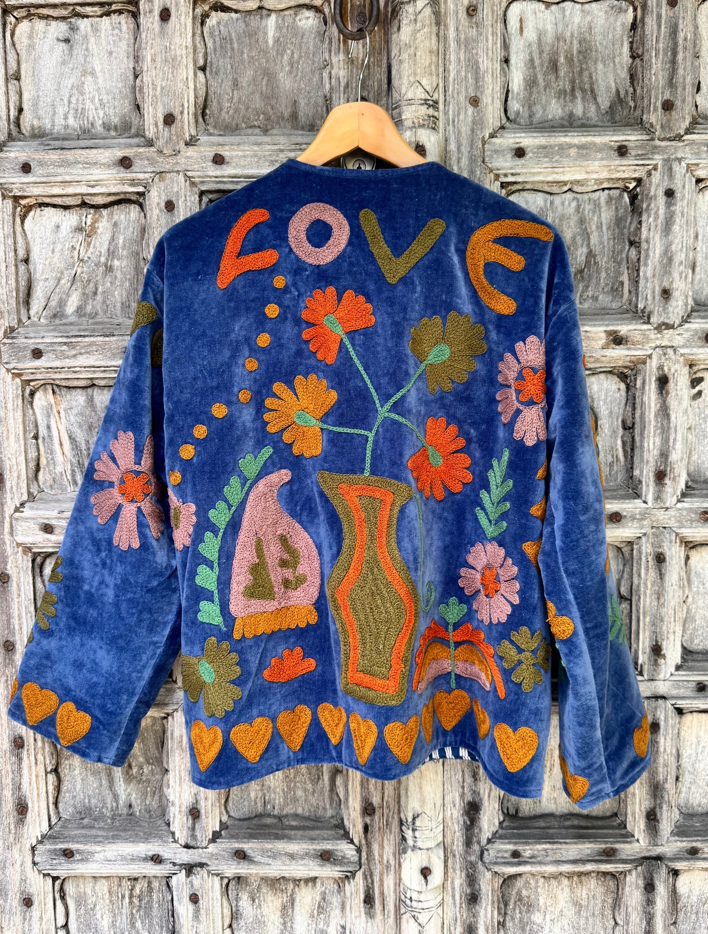 Love V Neck Jasper Jacket