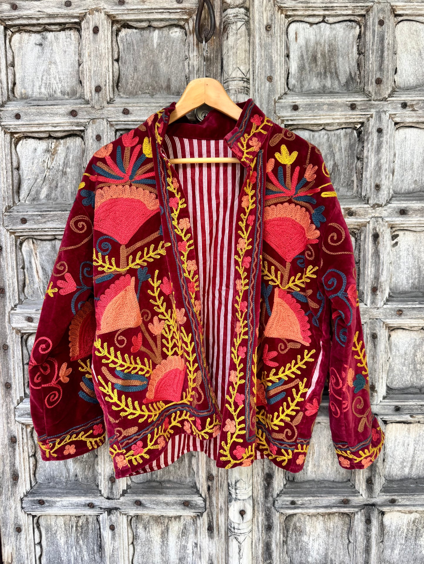 Maroon Empress Jasper Jacket