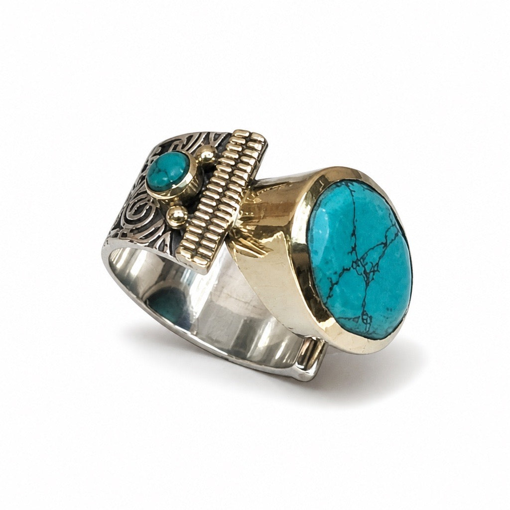 Turquoise Cleopatra Bling
