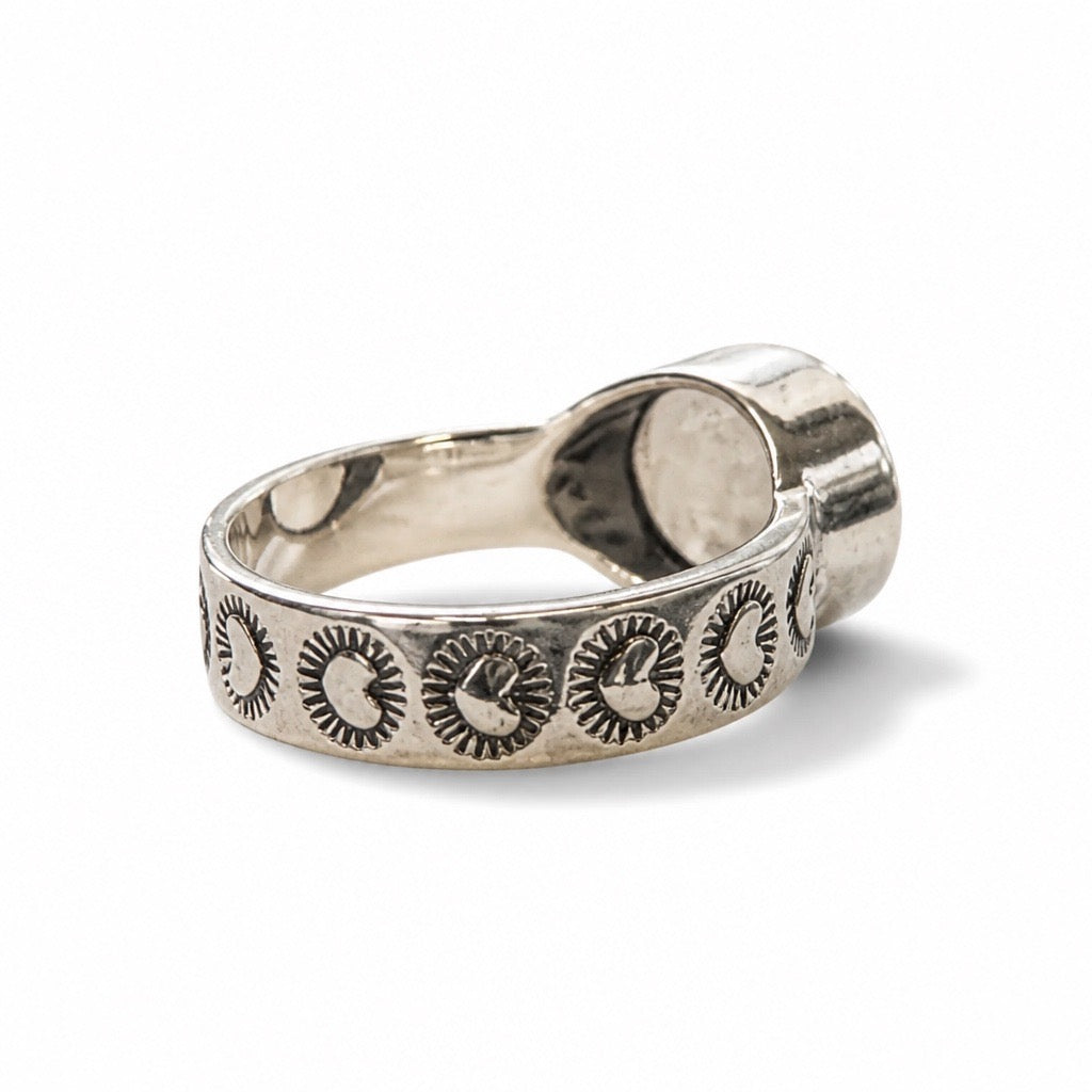 Moonstone Sweetheart Ring
