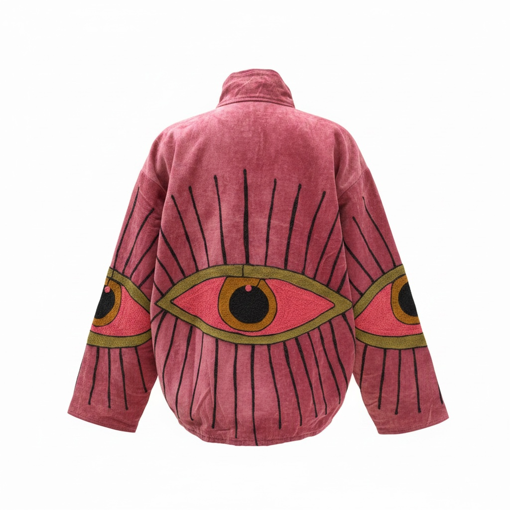 Pink Eye Jasper Jacket