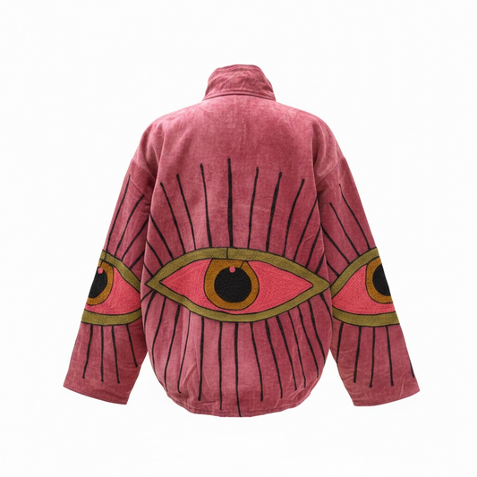 Pink Eye Jasper Jacket
