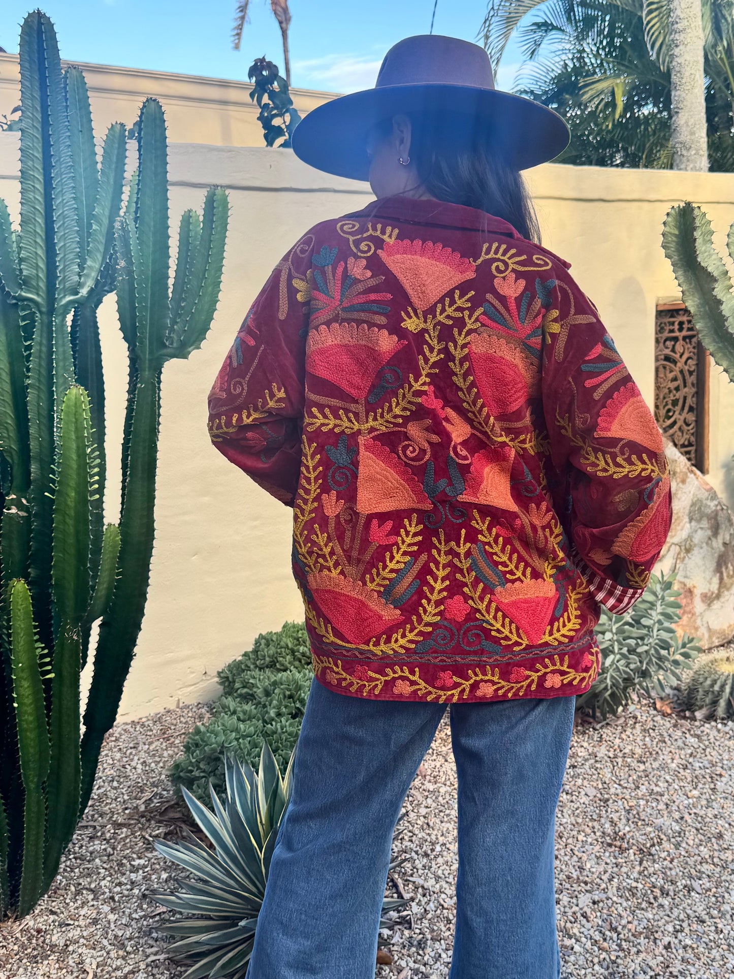 Maroon Empress Jasper Jacket