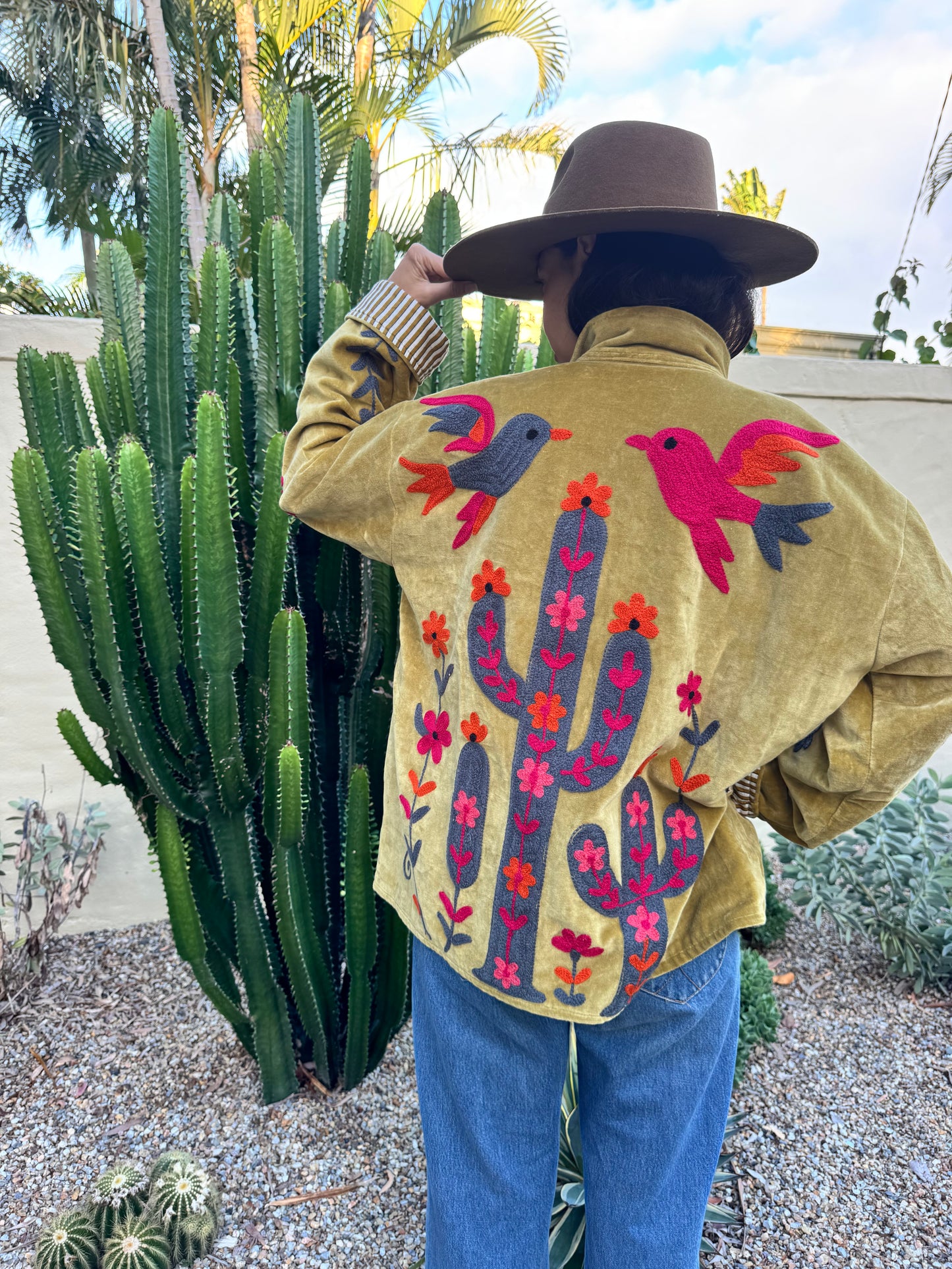Mustard Palm Springs Jasper jacket