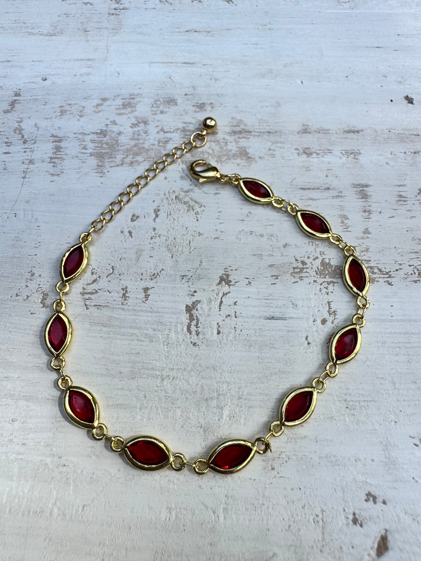 Red Crystal Bracelet