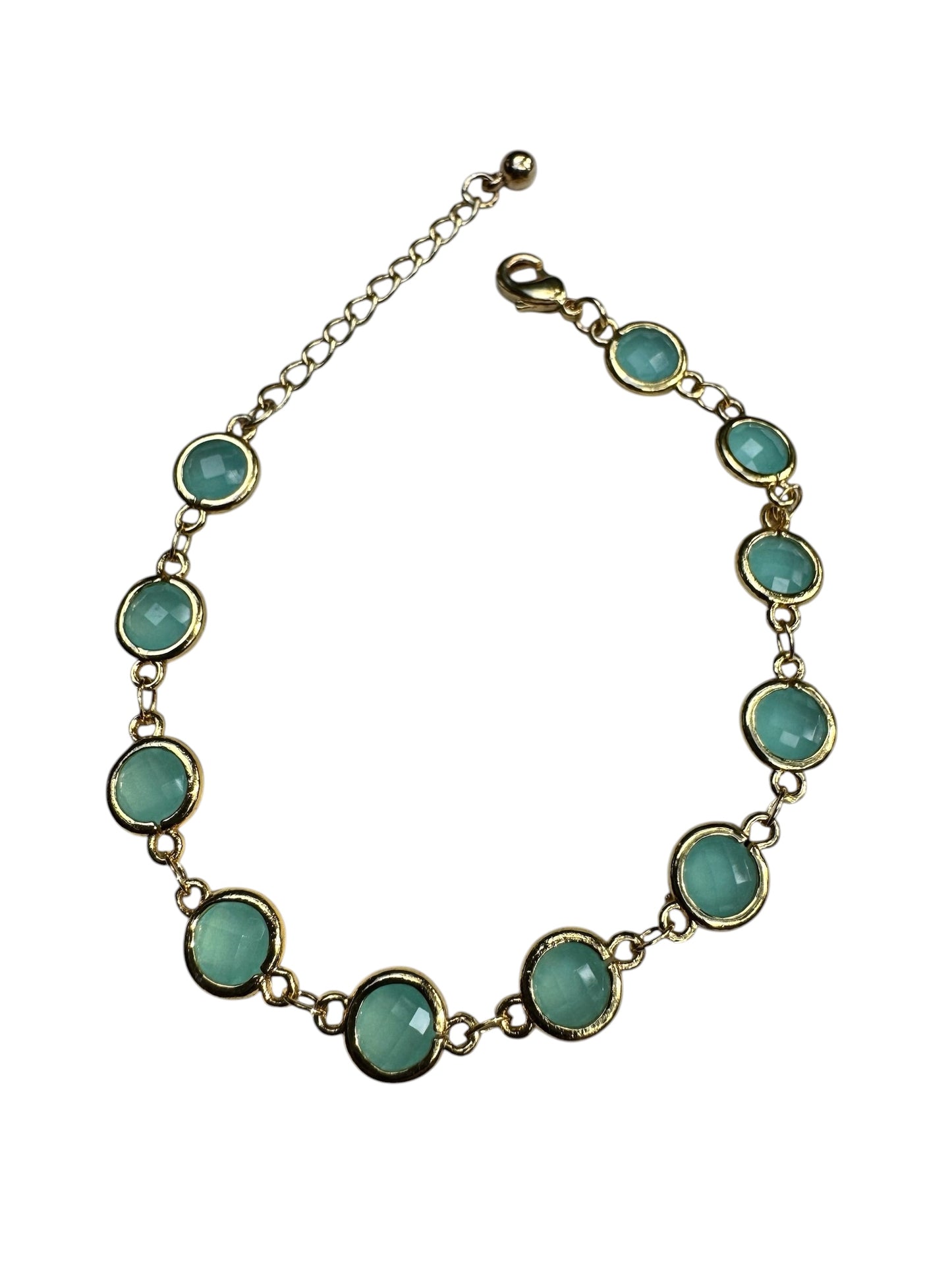Ocean Blue Crystal Bracelet